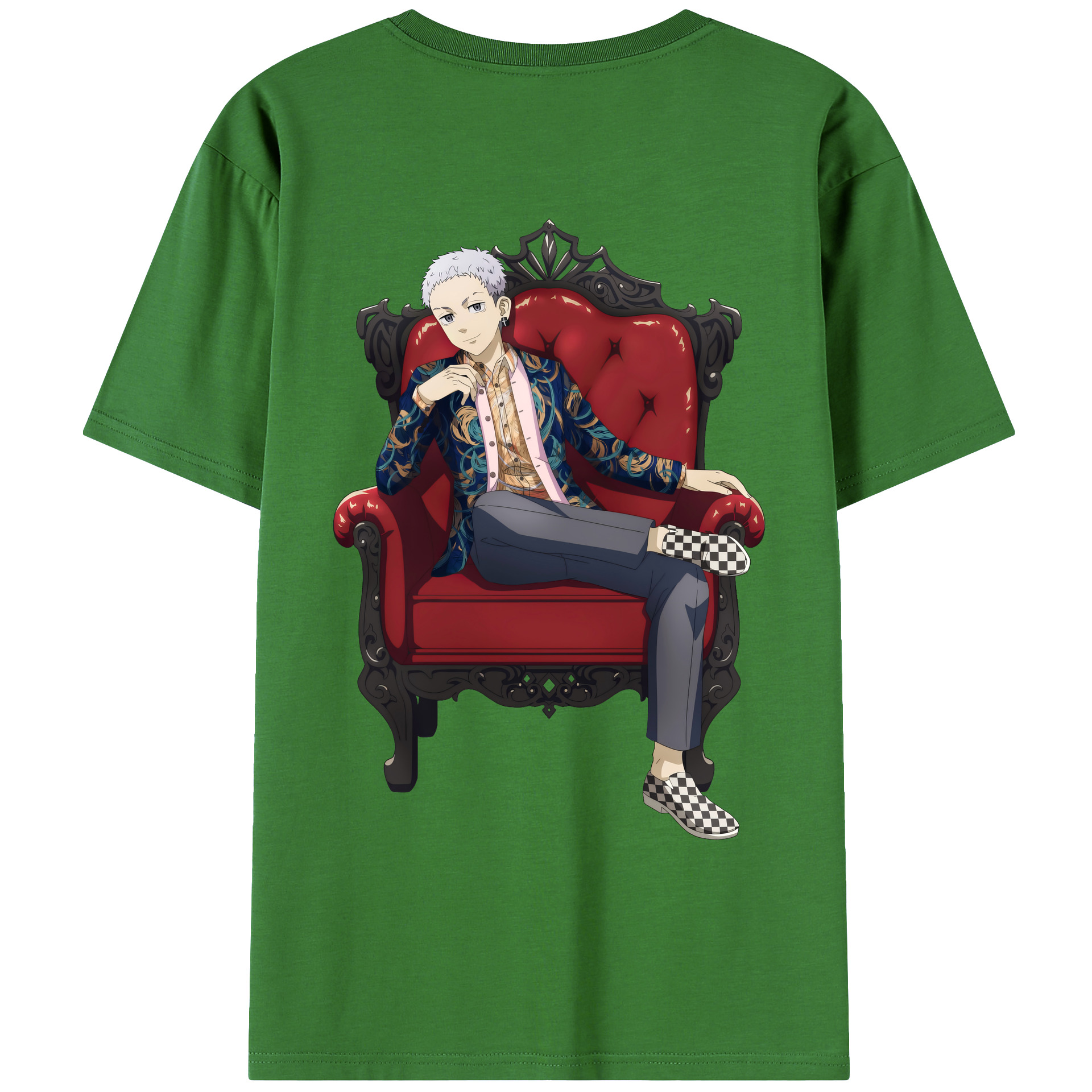 （画像用） 東京リベンジャーズ Tokyo Revengers レディース半袖Tシャツ(バックプリント)